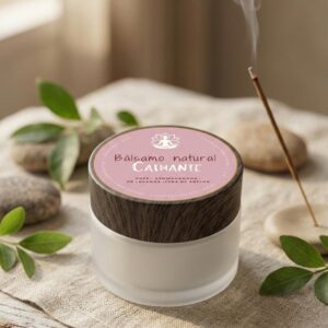 Bálsamo Calmante Natural com Ghee e Lavanda